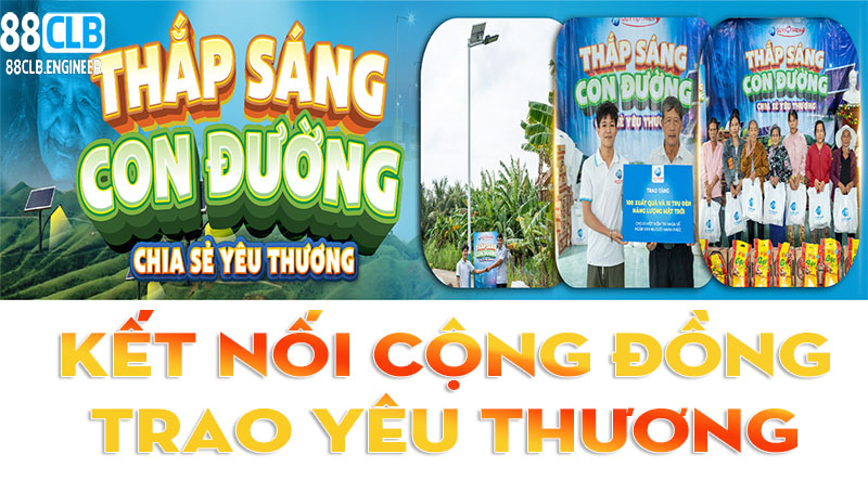 88CLB kết nối cộng đồng trao yêu thương