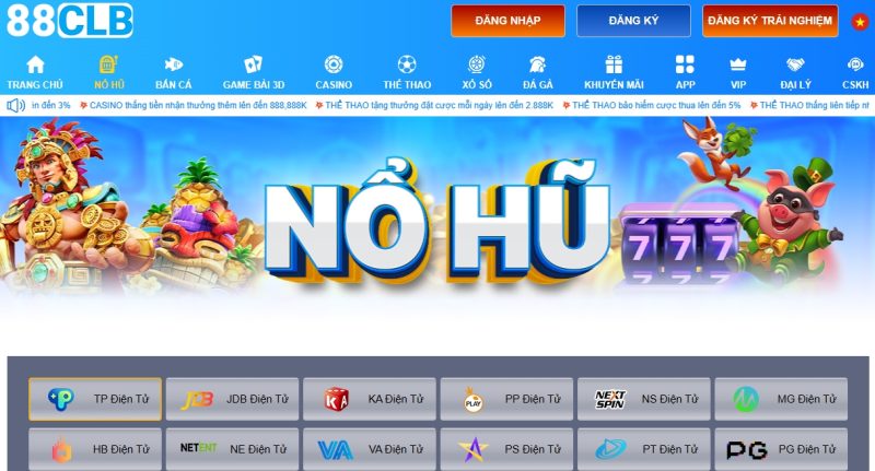 88CLB là cổng game nổ hũ đổi thưởng online uy tín số 1 hiện nay