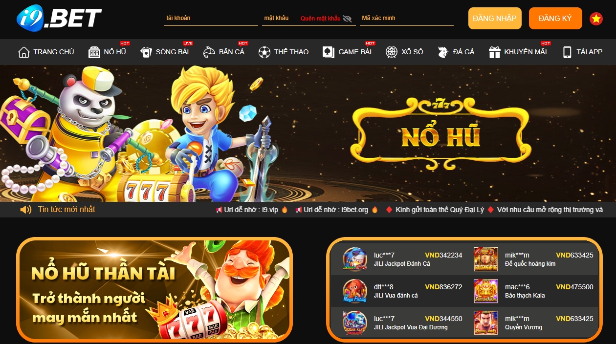 I9BET - Cổng game nổ hũ đổi thưởng đáng chơi